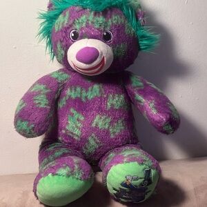 2019 BUILD A BEAR PLUSH DC COMICS BATMANS "THE JOKER" LIMITED EDITION BAB 18"